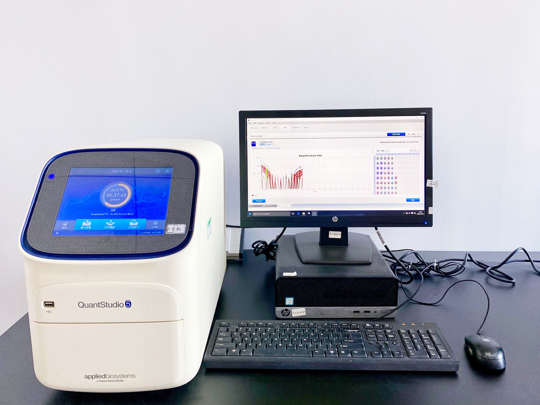 实时荧光定量 PCR系统实拍